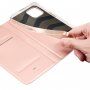 DUX DUCIS flip ovitek za iPhone 14 Plus - roza-zlato
