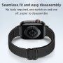 Nylon tanki trakec z drsno zaponko za Apple Watch 42mm / 41mm / 40mm / 38mm - vinsko