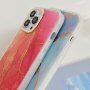 Zaščitni marmorni etui za iPhone 14 Pro Max - rdeče