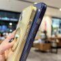 Lesketajoč prozoren etui z MagSafe za iPhone 14 - siva