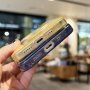 Lesketajoč prozoren etui z MagSafe za iPhone 11 - temno modra