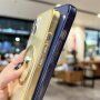 Lesketajoč prozoren etui z MagSafe za iPhone 11 Pro Max - rdeče