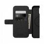Nomad Leather Folio flip ovitek z MagSafe za iPhone 14 - črna