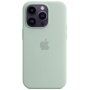 Originalni Apple silikonski ovitek z MagSafe za iPhone 14 Pro Max - eševerijsko modra