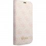 Guess 4G Metal Camera Outline flip ovitek za iPhone 14 Pro Max - roza