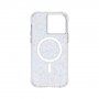 Case Mate Twinkle Diamond bleščeči etui z MagSafe za iPhone 14 Pro Max - srebro