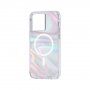 Case Mate Soap Bubble holografski etui z MagSafe za iPhone 14 Pro Max - jasno