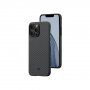 Pitaka MagEZ 3 etui z vzorcem karbonskih vlaken za iPhone 14 Pro - črno-siva