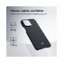 Pitaka MagEZ 3 etui z vzorcem karbonskih vlaken za iPhone 14 Pro - črno-siva