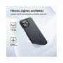 Pitaka MagEZ 3 etui z vzorcem karbonskih vlaken za iPhone 14 Pro - sivo-črna
