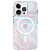 Case Mate Soap Bubble holografski etui z MagSafe za iPhone 14 Pro Max - jasno
