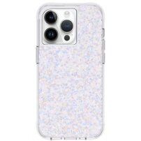 Case Mate Twinkle Diamond bleščeči etui z MagSafe za iPhone 14 Pro Max - srebro