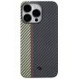 Pitaka Fusion Weaving MagEZ 3 etui z vzorcem karbonskih vlaken za iPhone 14 Pro Max - overture