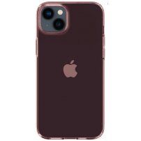 Spigen Crystal Flex transparentni etui za iPhone 14 Plus - roza