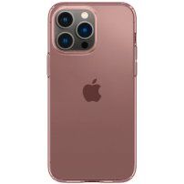 Spigen Crystal Flex transparentni etui za iPhone 14 Pro - roza
