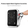 Dux Ducis mehka plastična zaščitna torbica za Apple Watch 38mm - srebrna