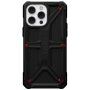 UAG Monarch super trpežen etui s kevlar vzorcem za iPhone 14 Pro Max - črna