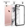 Zaščitna prevleka s črnim okvirjem za Apple iPhone 6 Plus - dima