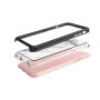 Zaščitna prevleka s črnim okvirjem za Apple iPhone 6 Plus - dima
