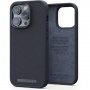 NJORD usnjeni etui za iPhone 14 Pro - temno siva