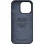 NJORD usnjeni etui za iPhone 14 Pro - temno siva