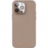 NJORD Just Case etui za iPhone 14 Pro Max - bež
