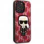 Karl Lagerfeld Monogram Ikonik etui za iPhone 13 Pro Max - rdeče