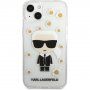 Karl Lagerfeld Ikonik Flower etui za iPhone 13 mini - jasno