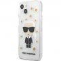 Karl Lagerfeld Ikonik Flower etui za iPhone 13 mini - jasno