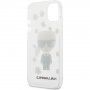Karl Lagerfeld Ikonik Flower etui za iPhone 13 mini - jasno