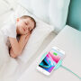 BASEUS QI Brezžični polnilnik slog krof za Apple iPhone - turkizna