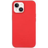 Silikonski pokrov za iPhone 14 - svetlo rdeča