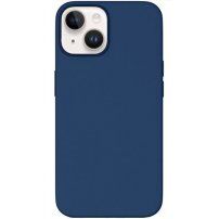 EPICO Magnetic silikonski etui z MagSafe za iPhone 14 - temno modra