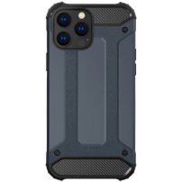Super trpežna prevleka "Armor" za iPhone 14 Pro Max - temno modra
