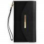 iDeal Of Sweden Mayfair Clutch Black Saffiano ovitek z denarnico za iPhone X / XS / 11 Pro - črna