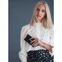 iDeal Of Sweden Mayfair Clutch Black Saffiano ovitek z denarnico za iPhone X / XS / 11 Pro - črna