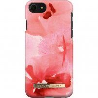 iDeal Of Sweden Coral Blush Floral etui za iPhone 6 / 6S / 7 / 8 / SE (2020/2022) - koralna