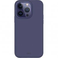 UNIQ Lino silikonski etui za iPhone 14 Pro Max - temno vijolična