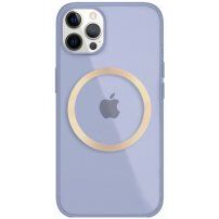 Lesketajoč prozoren etui z MagSafe za iPhone 11 Pro - vijolična