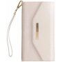iDeal Of Sweden Mayfair Clutch Beige Saffiano ovitek z denarnico za iPhone X / XS / 11 Pro - bež