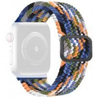 Pasek s pletenim vzorcem za Apple Watch Ultra 49mm / 46mm / 45mm / 44mm / 42mm - barvita