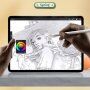 Prozorna nadomestna konica za Apple Pencil 1 / 2 - stil 7.0 - srebro