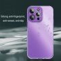Zaščitni prozorni ovitek z MagSafe za iPhone 14 Pro Max - vijolična