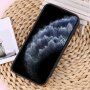 Zaščitni ovitek s kovino prevlečenim dnom za iPhone 11 Pro - črna