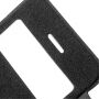 Kovček z vizirjem za iPhone SE (2016) / 5 / 5S - črna