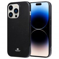 Goospery sijoč ovitek iz mehke plastike za iPhone 14 Pro - črna