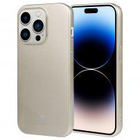 Goospery sijoč ovitek iz mehke plastike za iPhone 14 Pro Max - zlati