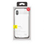 Pokrov akumulatorja BASEUS 3500mAh iPhone X - bela