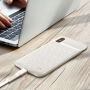 Pokrov akumulatorja BASEUS 3500mAh iPhone X - bela