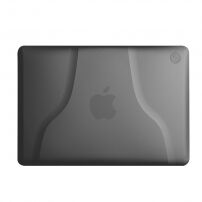 Plastični pokrov s stojalom za MacBook Air 13 " - črna